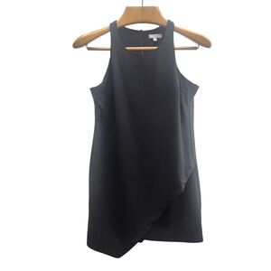 GB Elegant Black Asymmetrical Dress